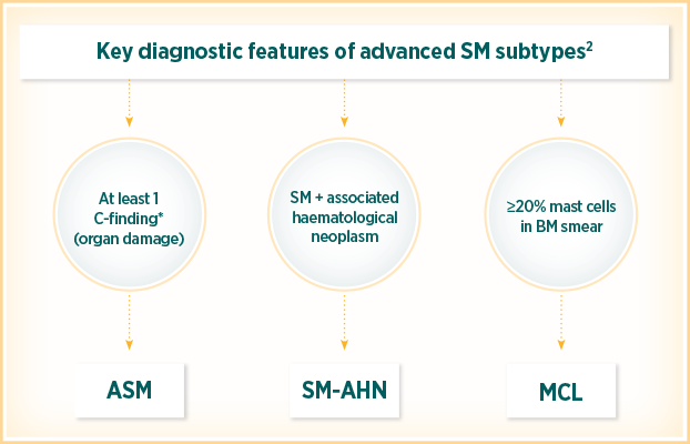 Diagnostic Features of Advanced Systemic Mastocytosis